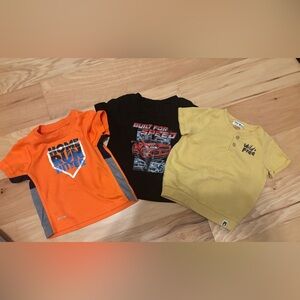 Set of Three Graphic T-Shirts for Kids 18 Months